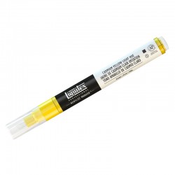 Маркер акриловый 2 мм Paint marker Fine, скошенный, Кадмий желтый средний (имит.)